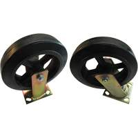 Conteneurs autobasculeurs en acier - ensemble de roulettes pour conteneurs Trail Hammer and Bolt
