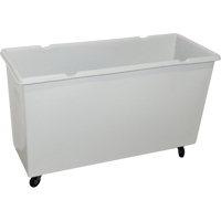 Mini Starcart Box Truck, Polyethylene, 48" L x 19" W x 28" H, 9 cu. ft. Volume, 300 lbs. Capacity Trail Hammer and Bolt