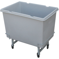 Starcart Elevated Box Truck, Polyethylene, 33" L x 23" W x 29" H, 7 cu. ft. Volume, 200 lbs. Capacity Trail Hammer and Bolt
