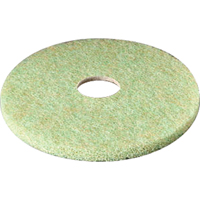 5000 Topline Pre-Burnish Pad, 17", Burnishing/Cleaning/Scrubbing, Brown/Green Trail Hammer and Bolt