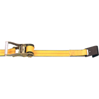 Tendeurs d'arrimage &agrave; cliquet, Crochet plat, 2" , 30' , Charge d'utilisation max. 3335 lb (1513 kg) Trail Hammer and Bolt