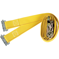 Tendeurs d'arrimage logistique, Rochet, 2" la x 12' lo, Charge d'utilisation 1000 lb (454 kg) Trail Hammer and Bolt