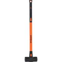 Double-Face Sledge Hammer, 12 lbs., 36", Fibreglass Handle Trail Hammer and Bolt