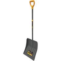 Pelle &agrave; neige Pro, Lame Polypropyl&egrave;ne, Largueur 13-7/8", Manche Prise en D Trail Hammer and Bolt