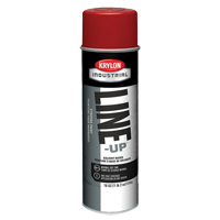 Peinture de traçage industrielle pour la chauss&eacute;e Line-Up, Rouge, 18 oz, Canette a&eacute;rosol Trail Hammer and Bolt