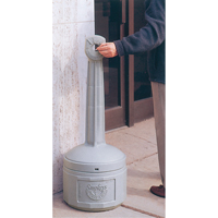 Cendriers Smoker's Cease-Fire, Sur pied, Plastique, Capacit&eacute; 4 gal. US, Hauteur 38-1/2" Trail Hammer and Bolt