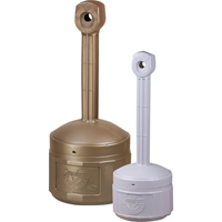 Cendriers Smoker's Cease-Fire, Sur pied, Plastique, Capacit&eacute; 4 gal. US, Hauteur 38-1/2" Trail Hammer and Bolt