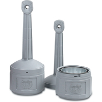 Cendriers Smoker's Cease-Fire, Sur pied, Plastique, Capacit&eacute; 4 gal. US, Hauteur 38-1/2" Trail Hammer and Bolt
