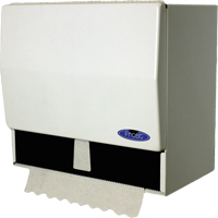 Roll or Single-Fold Towel Dispenser , Manual, 10.5" W x 6.75" D x 9.5" H Trail Hammer and Bolt
