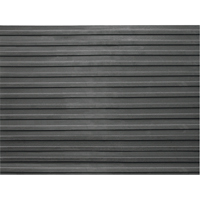 Entrance Mats, Runner, 2' x lin.ft x 1/8", Black Trail Hammer and Bolt