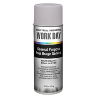 Peinture industrielle Work Day, Gris, Tr&egrave;s mat, 10 oz, Canette a&eacute;rosol Trail Hammer and Bolt