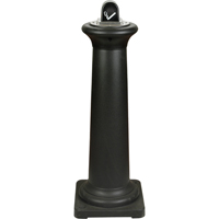 Groundskeeper Tuscan Cigarette Waste Collector, Free-Standing, Metal, 1 US gal. Capacity, 38-1/2" Height Trail Hammer and Bolt