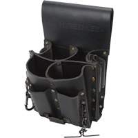 Poche pour ceinture porte-outils, Porte-outil multiple, Cuir, 8 Poches Trail Hammer and Bolt