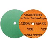 Quick-Step XX Sanding Disc, 5" Dia., 120 Grit, Ceramic Trail Hammer and Bolt