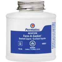 Aviation Form-A-Gasket&reg; No. 3 Sealant Liquid, 118 ml, Bottle Trail Hammer and Bolt