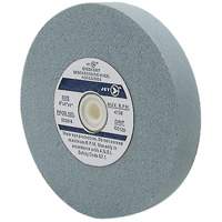 Bench Grinding Wheel, 8" x 1", 1" Arbor, Silicon Carbide Trail Hammer and Bolt