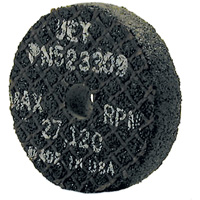 Meule droite &agrave; liant r&eacute;sine pour acier, 2" x 1/2", Arbre 3/8", Type 1 Trail Hammer and Bolt