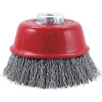 Brosse-boisseau &agrave; fils cr&ecirc;p&eacute;s, 3-1/4", Fils 0,014" Trail Hammer and Bolt