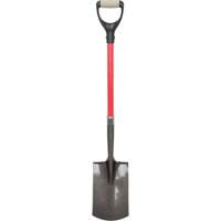 Pelles robustes, Fibre de verre, Lame Acier au carbone, Manche en Prise en D, Longueur 30-1/2" Trail Hammer and Bolt