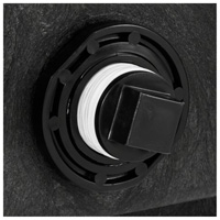 R&eacute;servoir de stockage, 69" p x 63,25" la x 25" h, Capacit&eacute; 2500 lb, Noir Trail Hammer and Bolt