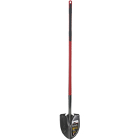 Pelle ronde Pro, Lame Acier durci, Fibre de verre, Manche Droit Trail Hammer and Bolt