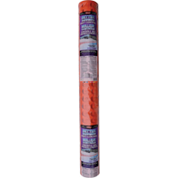 Snow Fence, 50' L x 4' W, Orange Trail Hammer and Bolt