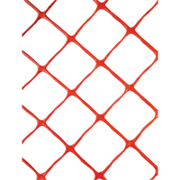 Safety Fence, 50' L x 4' W, Green Trail Hammer and Bolt