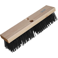Road Warrior Extra Heavy-Duty Push Broom, 16", X-Coarse, Wire Bristles Trail Hammer and Bolt
