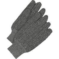 Gants en jersey classiques, Taille unique, Poivre et sel, Non doubl&eacute;, Poignet en tricot Trail Hammer and Bolt