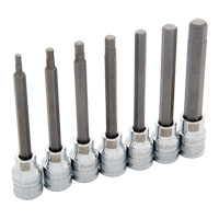 Jeu de douilles SAE longues, 7 mrcx Trail Hammer and Bolt