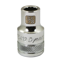 Douille SAE, 3/8", Prise 1/2", 12 pans Trail Hammer and Bolt