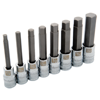Jeu de douilles SAE longues, 8 mrcx Trail Hammer and Bolt