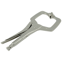 Pinces-&eacute;taux verrouillables avec coussins pivotants, Longueur 6", Pinces serre-joints Trail Hammer and Bolt