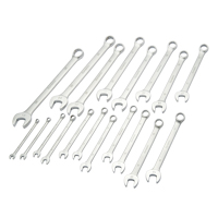 Wrench Set, Combination, 19 Pieces, Metric Trail Hammer and Bolt