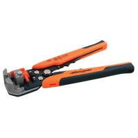 Self-Adjusting Wire Stripper, 8-1/5" L, 24 AWG Trail Hammer and Bolt