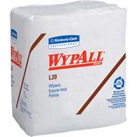 WypAll&reg; L20 Single-Use Towels, All-Purpose, 12-1/2" L x 12" W Trail Hammer and Bolt
