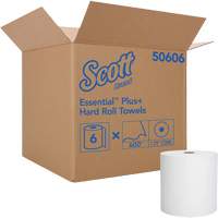 Kleenex&reg; Hard Roll Towels, 1 Ply, Standard, 600' L Trail Hammer and Bolt