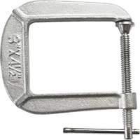 Serre-joint en C de s&eacute;rie l&eacute;g&egrave;re, Capacit&eacute; de 3" (76 mm), Profondeur de gorge de 4-1/2" (114 mm) Trail Hammer and Bolt