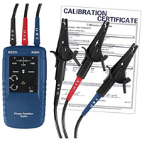 Phase and Motor Rotation Tester with Calibration Certificate Trail Hammer and Bolt