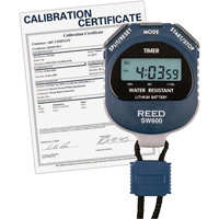 SW600 Stopwatch with Calibration Certificate, Digital, Water Resistant Trail Hammer and Bolt