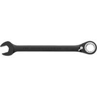 Reversible Combination Ratchet Wrench, 4/6/12 Point, 1-1/8", Black/Chrome Finish Trail Hammer and Bolt