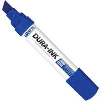 Marqueur Dura-Ink 200, Bleu, Pointe Ciseau Trail Hammer and Bolt