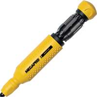 Tournevis multi embouts Original SHAFLOK 15-en-1, 8-37/50" lo, Prise Textur&eacute; Trail Hammer and Bolt