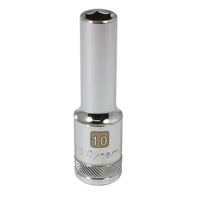 Douille m&eacute;trique, 10 mm, Prise 1/2", 6 pans, Profond Trail Hammer and Bolt