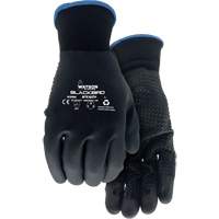 Stealth Blackbird Coated Gloves, X-Large, Microfoam Nitrile Coating, 15 Gauge, Polyester Shell Trail Hammer and Bolt