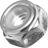 Encart en nylon pour contre-&eacute;crou NE standard, 7/16"/7/16"-14 dia, Zingu&eacute;, Cors&eacute; Trail Hammer and Bolt