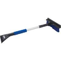 Brosse &agrave; neige t&eacute;lescopique, T&eacute;lescopique, lame Polypropyl&egrave;ne, 32-1/2" Longueur, Bleu Trail Hammer and Bolt