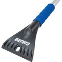 Brosse &agrave; neige t&eacute;lescopique, T&eacute;lescopique, lame Polypropyl&egrave;ne, 32-1/2" Longueur, Bleu Trail Hammer and Bolt
