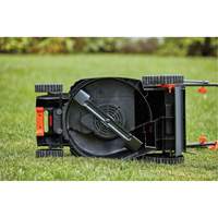 Tondeuse &agrave; gazon avec poign&eacute;e confortable, Pouss&eacute;e, &eacute;lectrique, Largeur de coupe 15" Trail Hammer and Bolt
