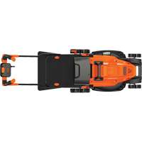 Tondeuse &agrave; gazon avec poign&eacute;e confortable, Pouss&eacute;e, &eacute;lectrique, Largeur de coupe 17" Trail Hammer and Bolt
